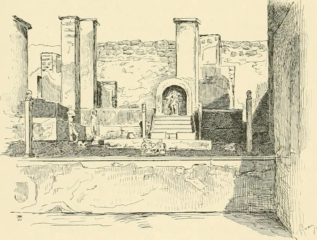 An illustration from Pompei : la ville, les moeurs, les arts, 1899, leaf 367