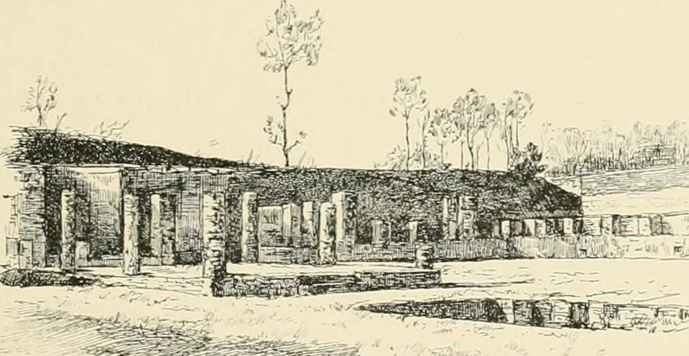 An illustration from Pompei : la ville, les moeurs, les arts, 1899, leaf 370
