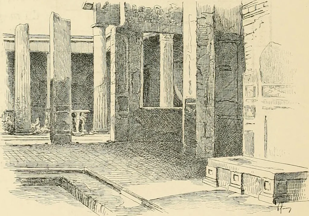 An illustration from Pompei : la ville, les moeurs, les arts, 1899, leaf 373