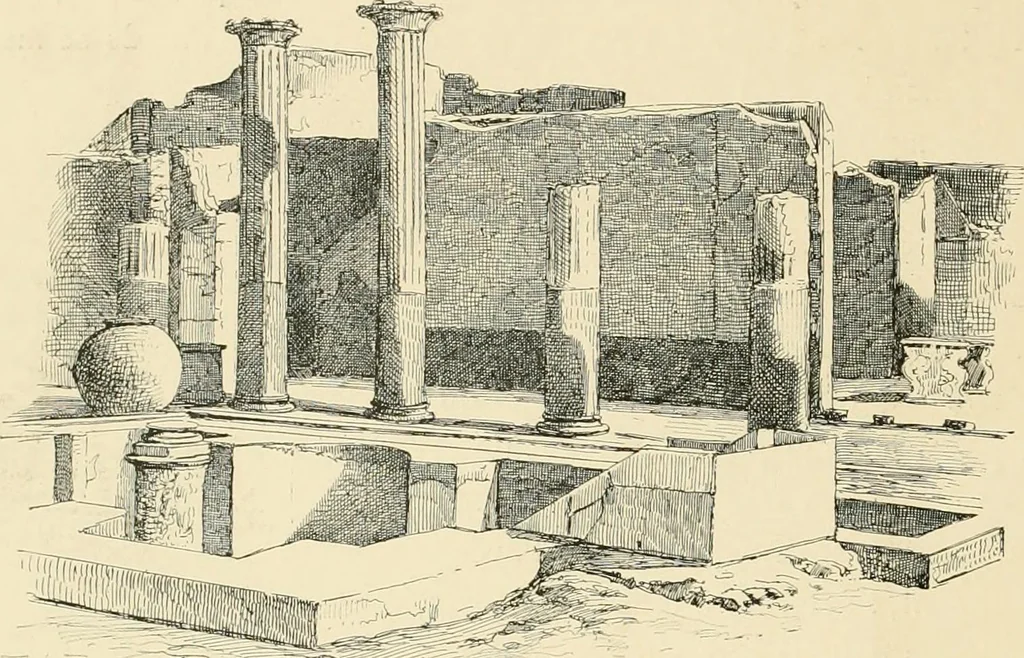 An illustration from Pompei : la ville, les moeurs, les arts, 1899, leaf 377