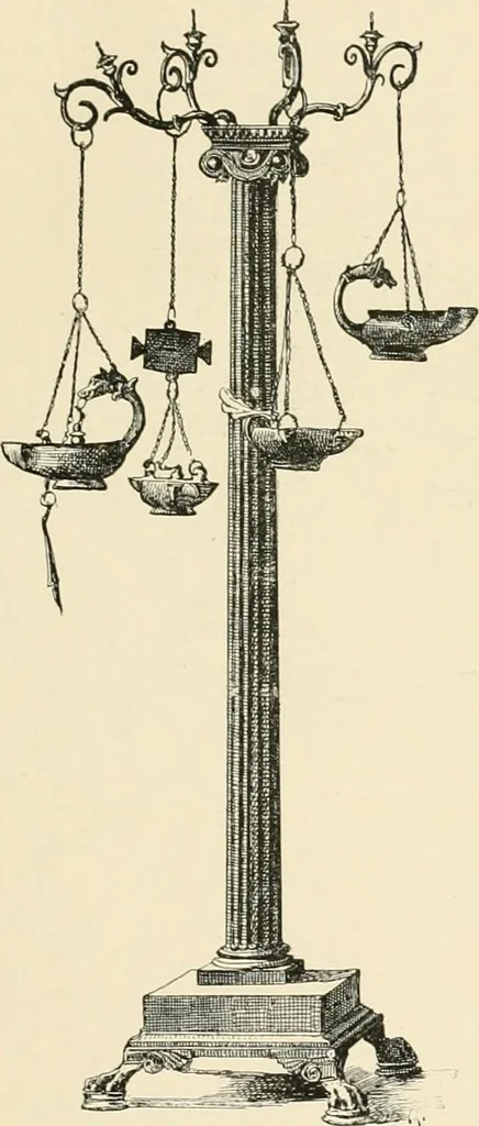 An illustration from Pompei : la ville, les moeurs, les arts, 1899, leaf 378