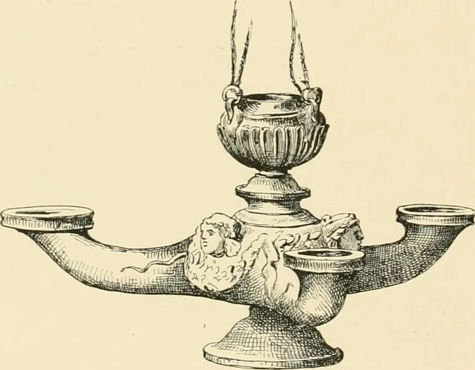 An illustration from Pompei : la ville, les moeurs, les arts, 1899, leaf 379