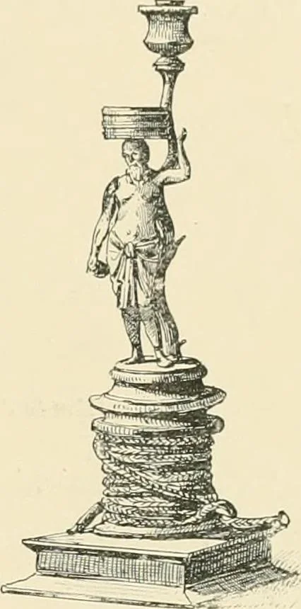 An illustration from Pompei : la ville, les moeurs, les arts, 1899, leaf 384