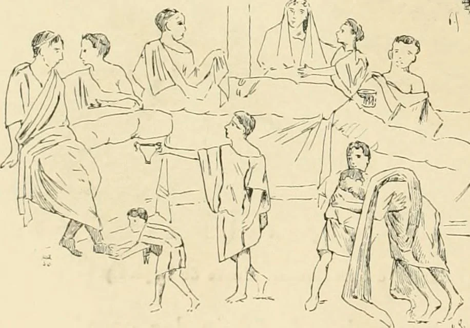 An illustration from Pompei : la ville, les moeurs, les arts, 1899, leaf 391