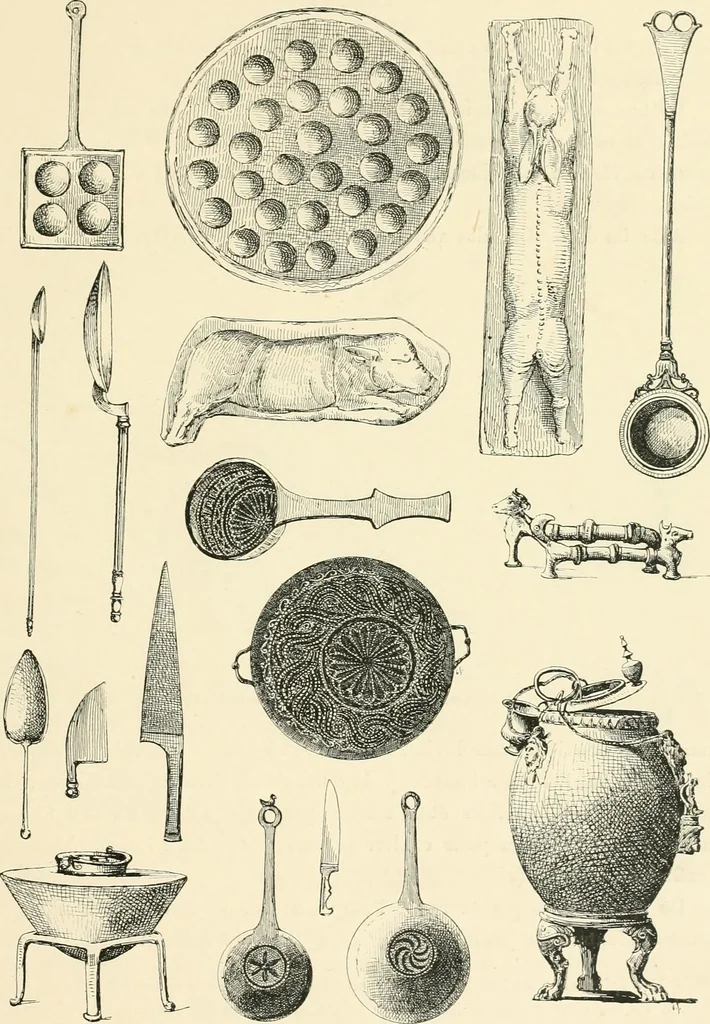 An illustration from Pompei : la ville, les moeurs, les arts, 1899, leaf 392