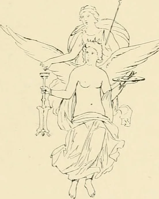 An illustration from Pompei : la ville, les moeurs, les arts, 1899, leaf 414