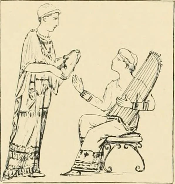 An illustration from Pompei : la ville, les moeurs, les arts, 1899, leaf 423