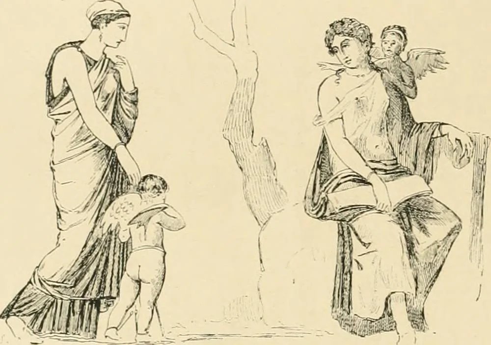 An illustration from Pompei : la ville, les moeurs, les arts, 1899, leaf 425