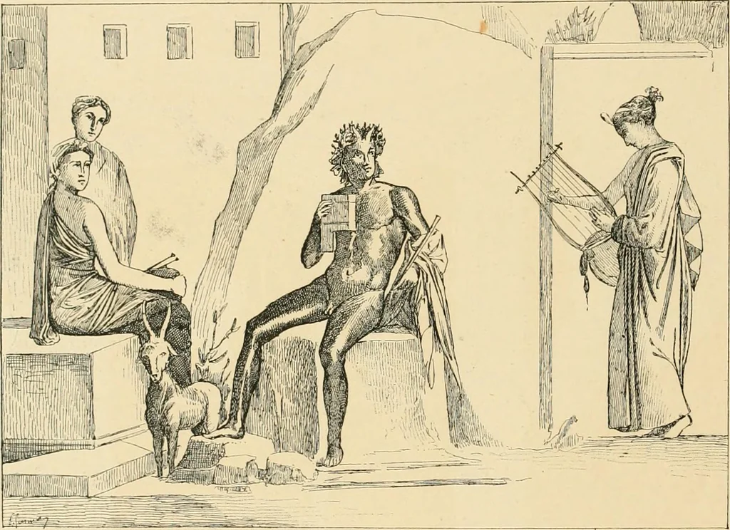 An illustration from Pompei : la ville, les moeurs, les arts, 1899, leaf 427
