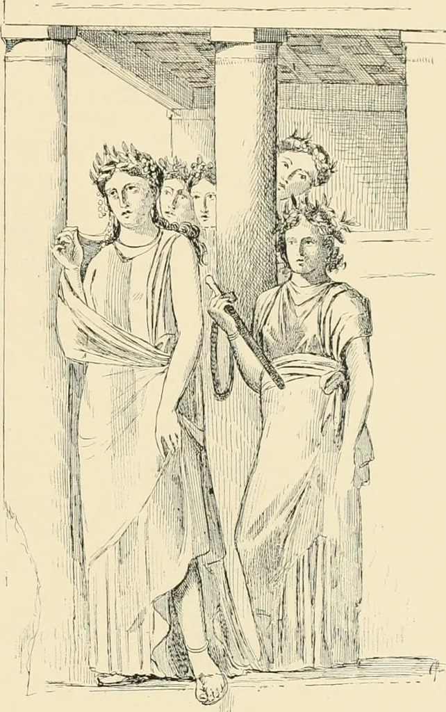 An illustration from Pompei : la ville, les moeurs, les arts, 1899, leaf 430