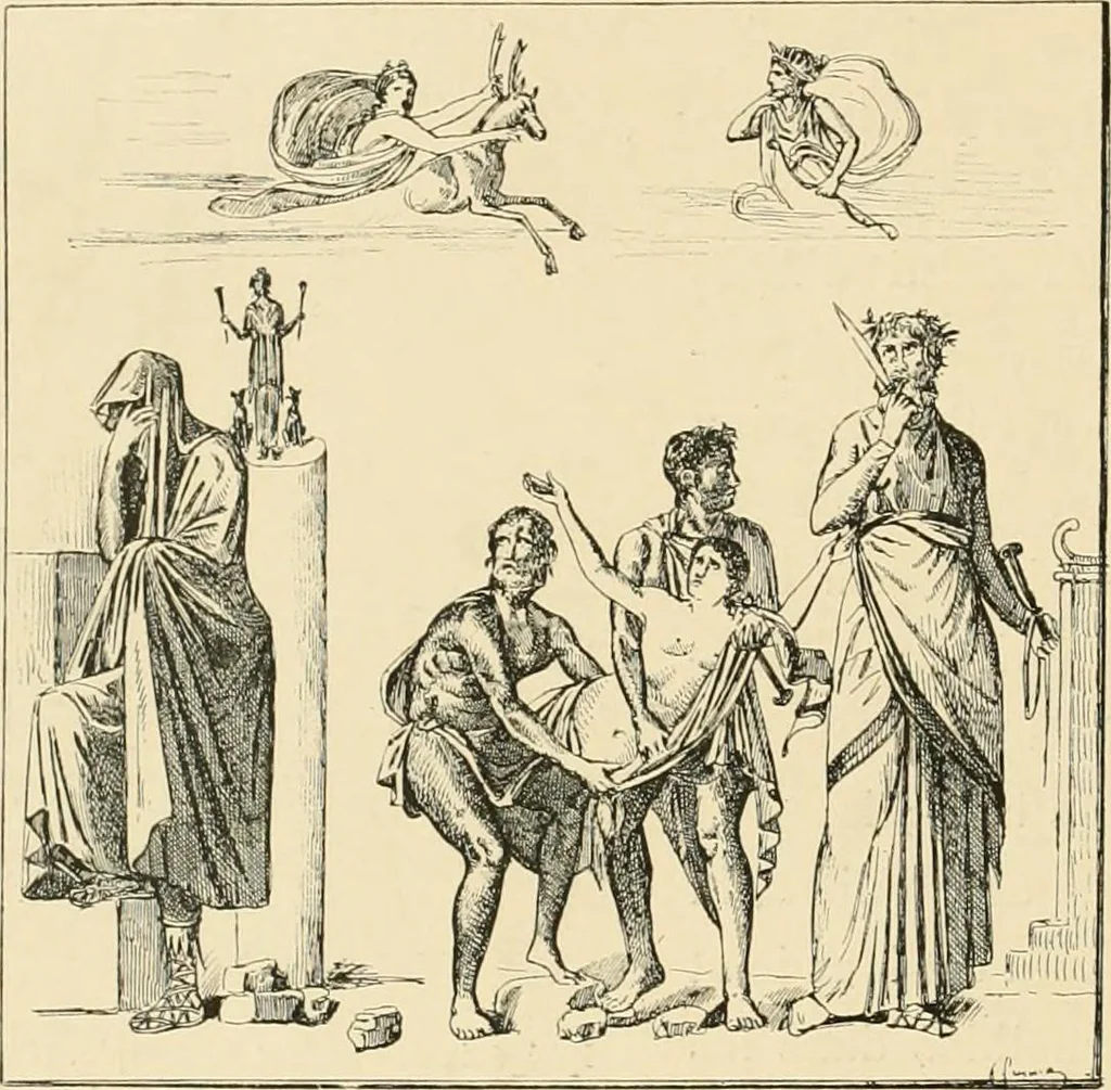 An illustration from Pompei : la ville, les moeurs, les arts, 1899, leaf 431
