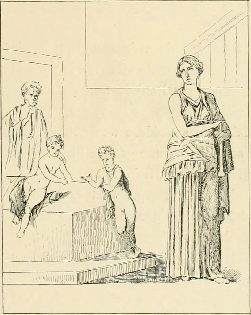 An illustration from Pompei : la ville, les moeurs, les arts, 1899, leaf 432