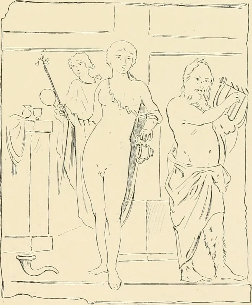 An illustration from Pompei : la ville, les moeurs, les arts, 1899, leaf 440