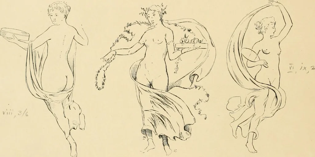 An illustration from Pompei : la ville, les moeurs, les arts, 1899, leaf 443