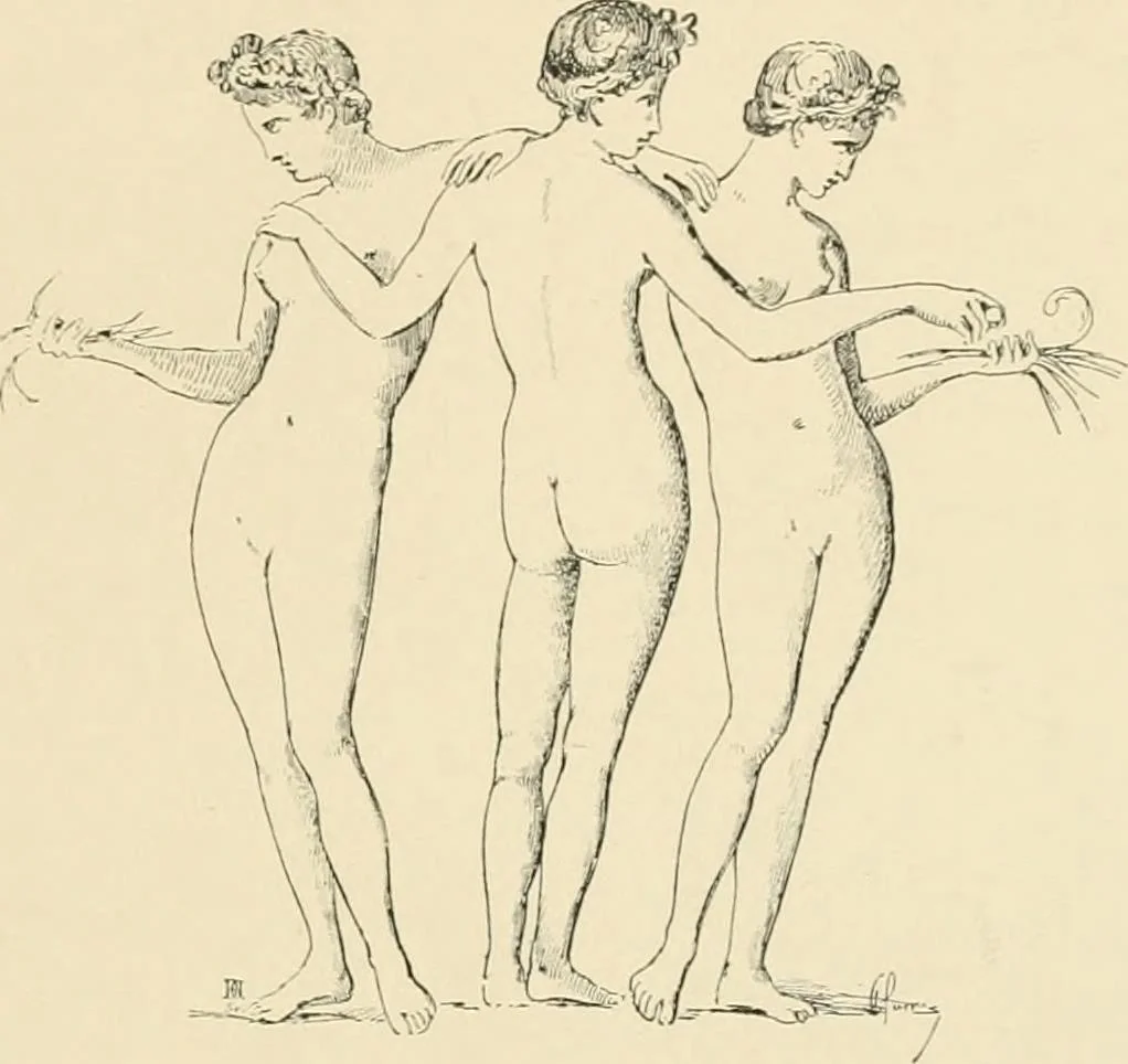 An illustration from Pompei : la ville, les moeurs, les arts, 1899, leaf 444