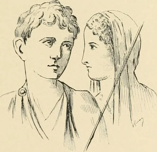 An illustration from Pompei : la ville, les moeurs, les arts, 1899, leaf 450