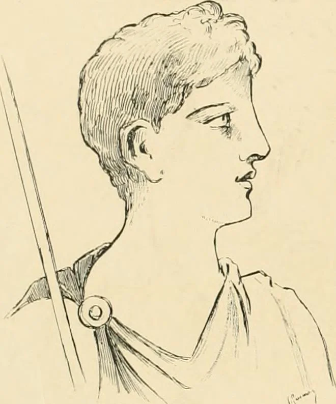 An illustration from Pompei : la ville, les moeurs, les arts, 1899, leaf 451