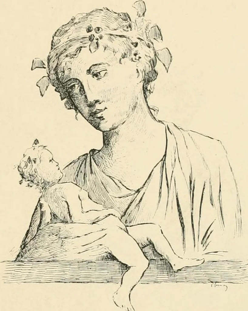 An illustration from Pompei : la ville, les moeurs, les arts, 1899, leaf 452