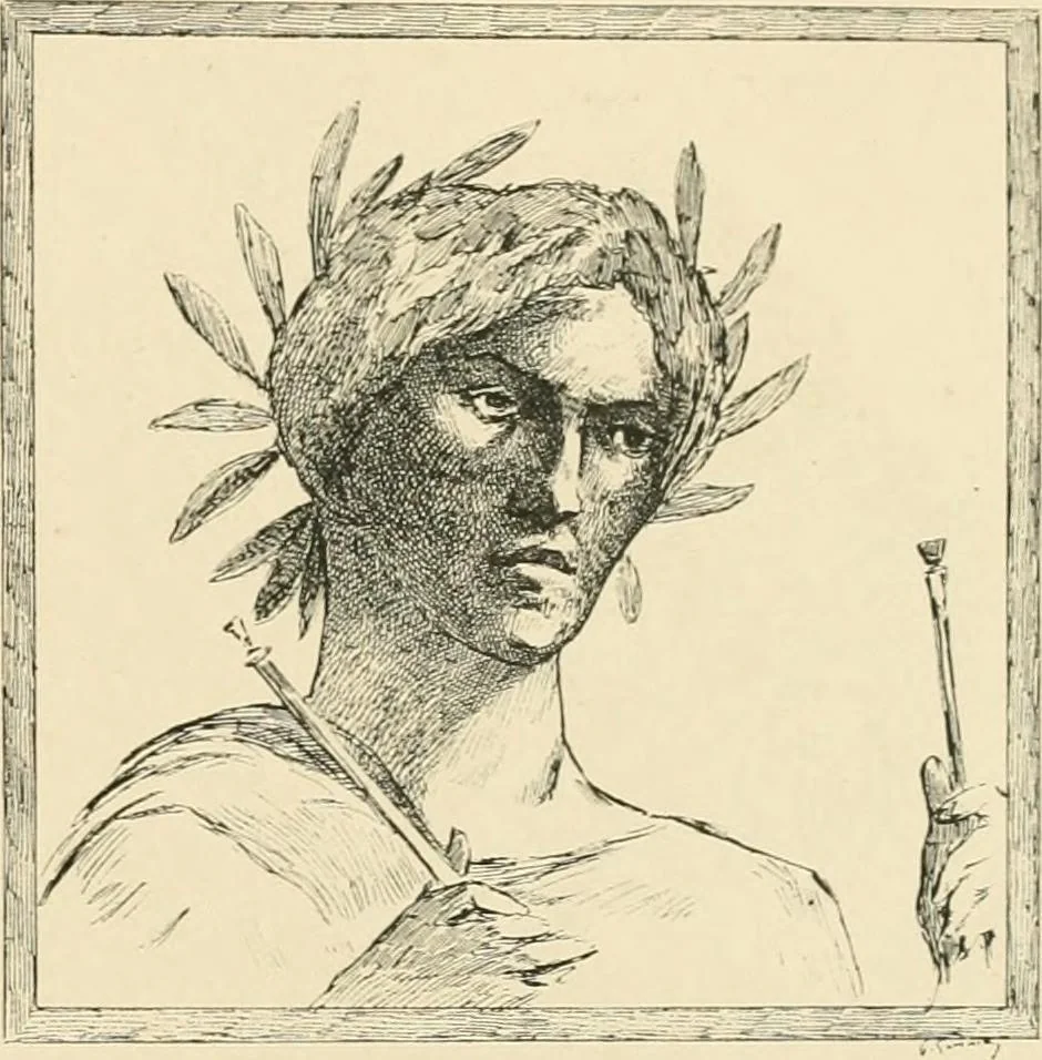 An illustration from Pompei : la ville, les moeurs, les arts, 1899, leaf 454