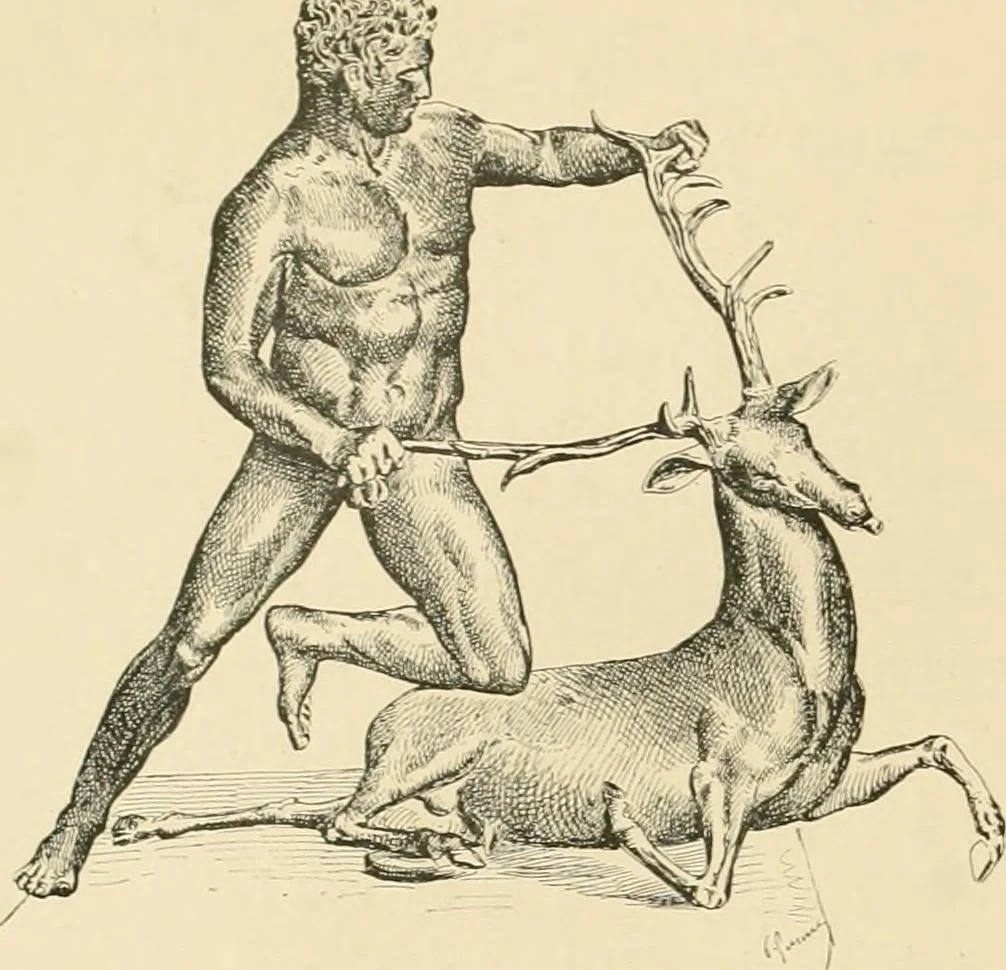 An illustration from Pompei : la ville, les moeurs, les arts, 1899, leaf 475