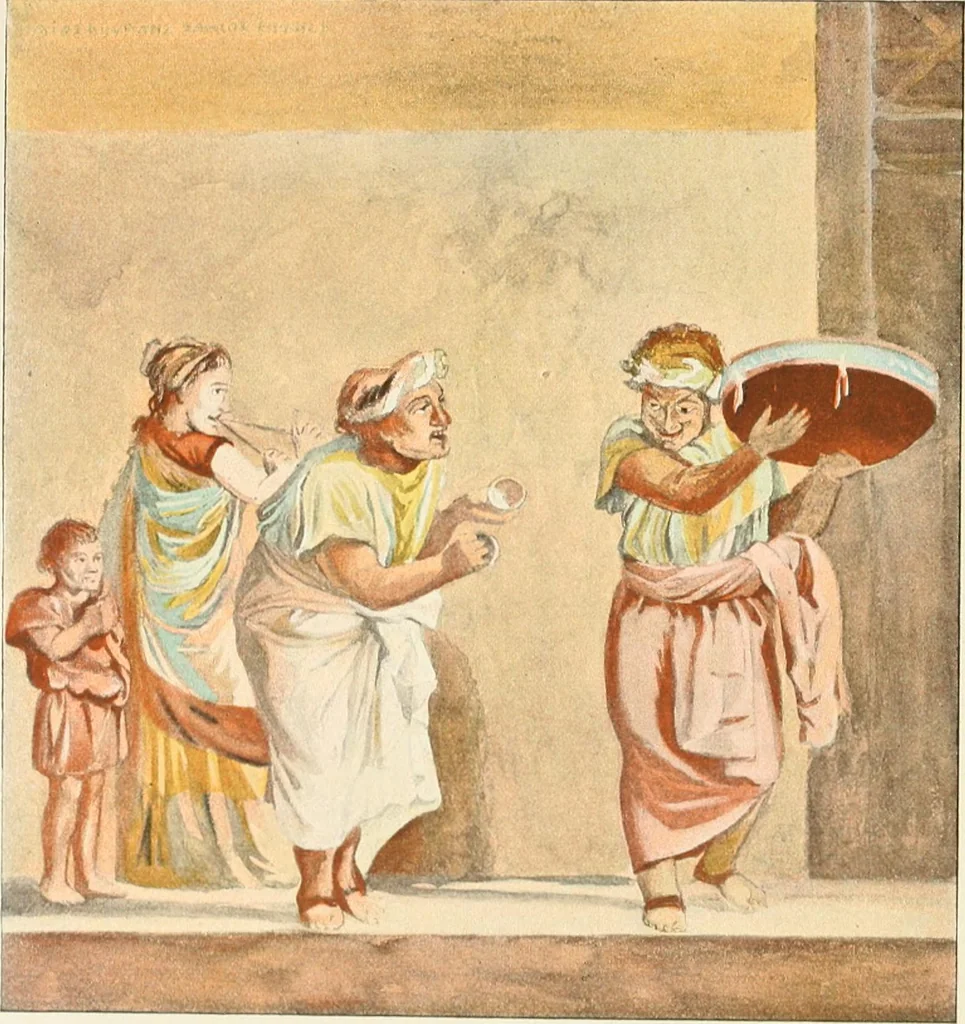 An illustration from Pompei : la ville, les moeurs, les arts, 1899, leaf 478