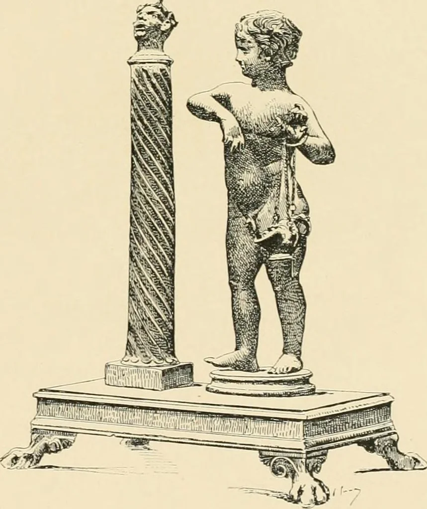 An illustration from Pompei : la ville, les moeurs, les arts, 1899, leaf 480
