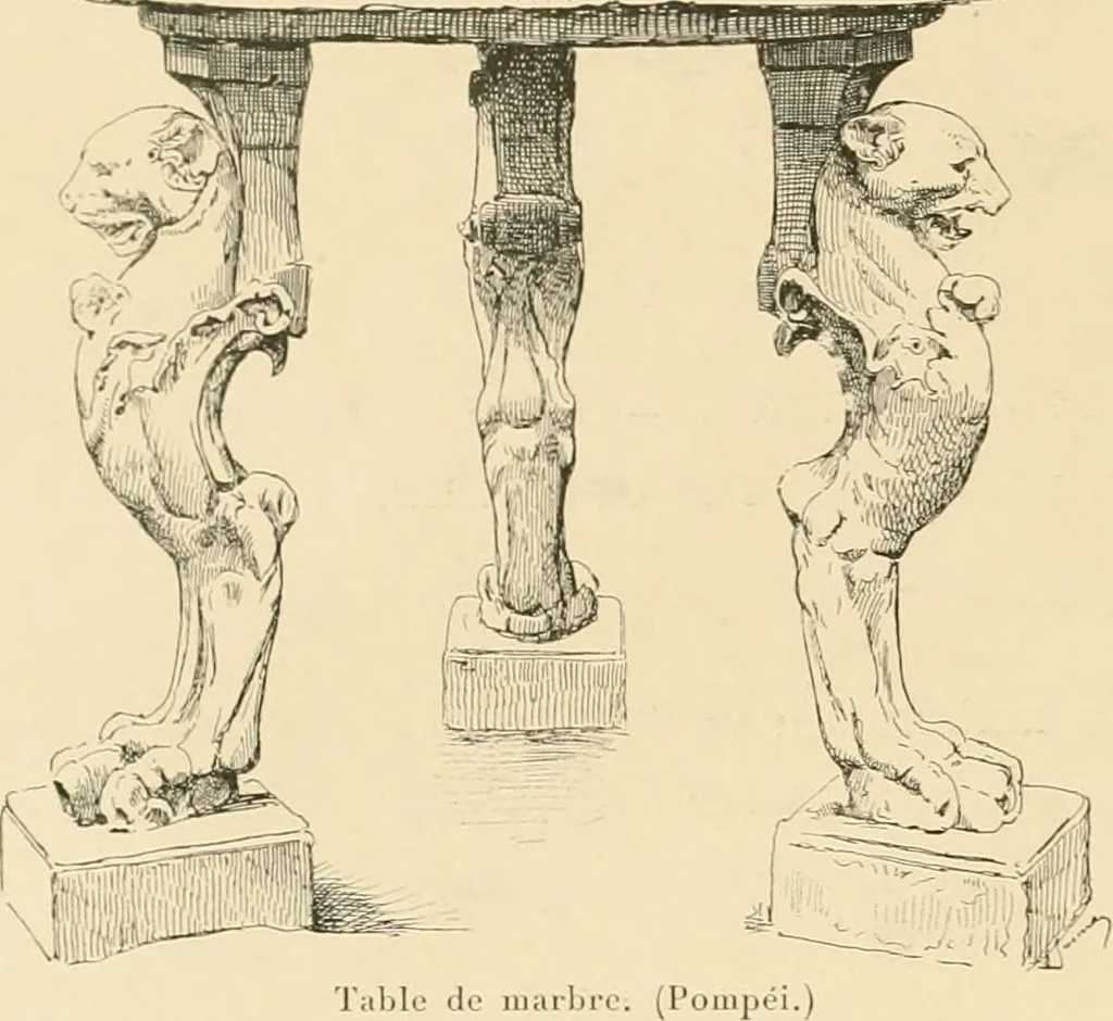 An illustration from Pompei : la ville, les moeurs, les arts, 1899, leaf 481