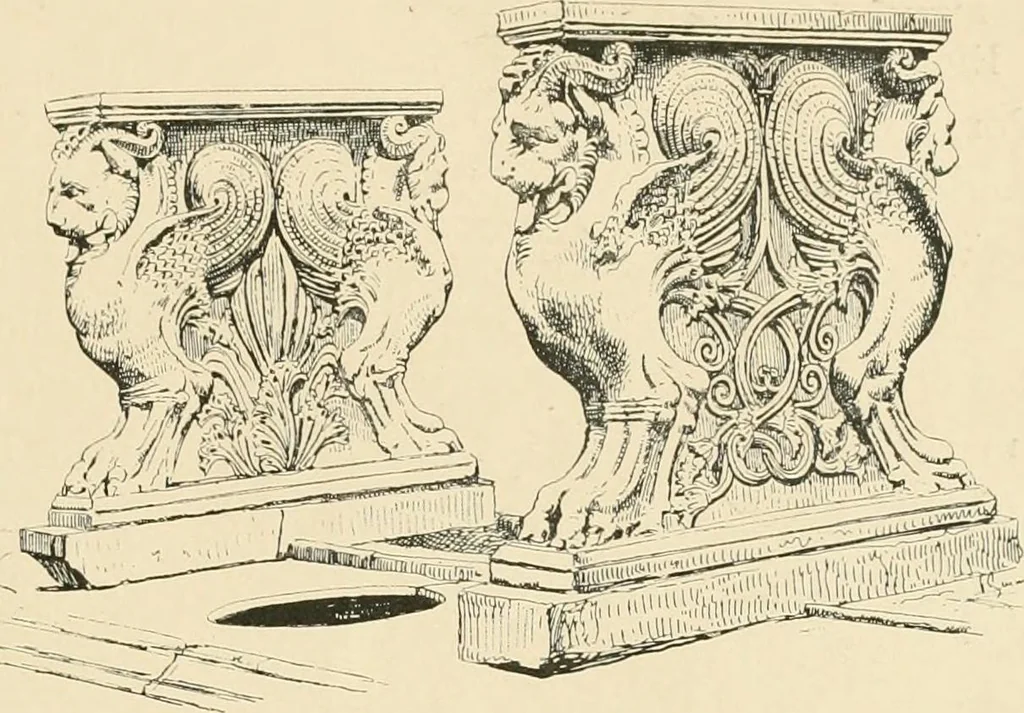 An illustration from Pompei : la ville, les moeurs, les arts, 1899, leaf 482