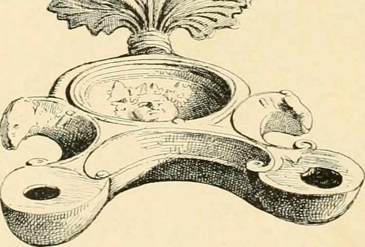 An illustration from Pompei : la ville, les moeurs, les arts, 1899, leaf 487