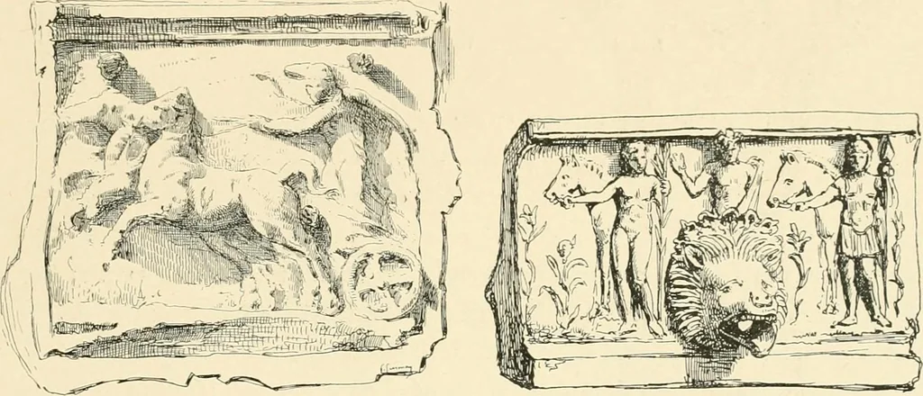 An illustration from Pompei : la ville, les moeurs, les arts, 1899, leaf 488