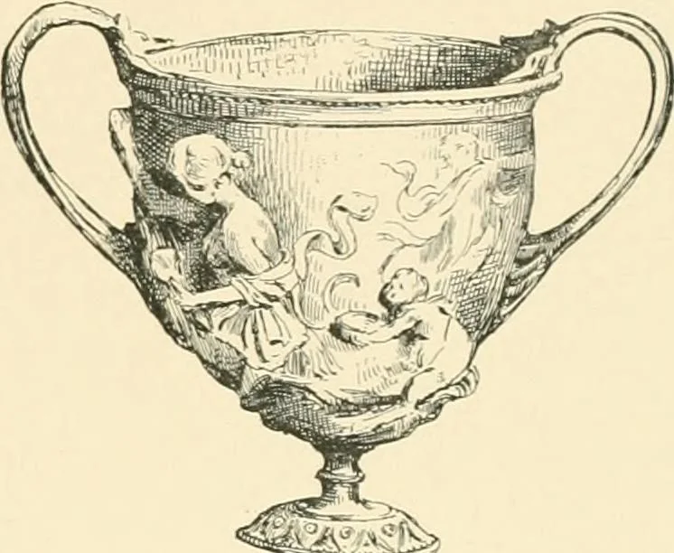 An illustration from Pompei : la ville, les moeurs, les arts, 1899, leaf 494