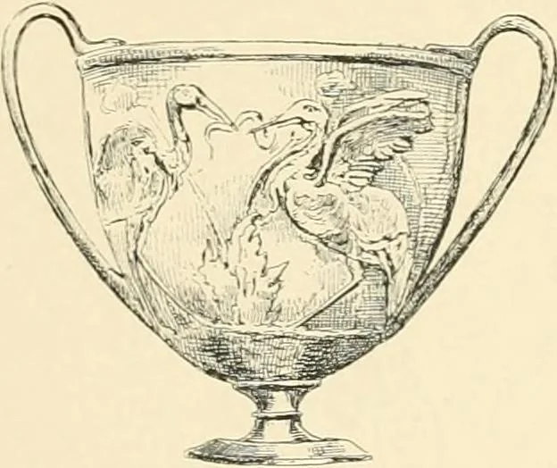An illustration from Pompei : la ville, les moeurs, les arts, 1899, leaf 494