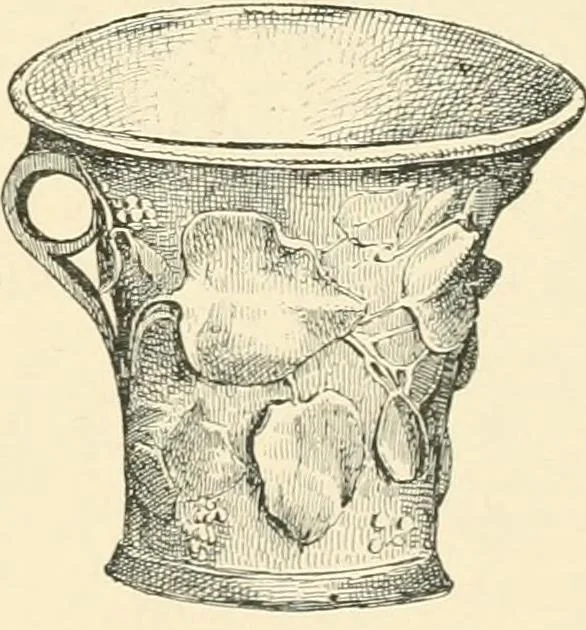 An illustration from Pompei : la ville, les moeurs, les arts, 1899, leaf 494