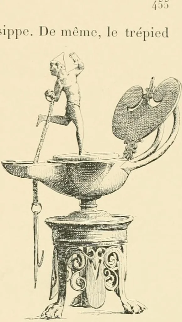 An illustration from Pompei : la ville, les moeurs, les arts, 1899, leaf 498