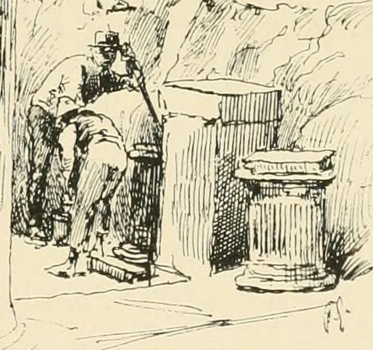 An illustration from Pompei : la ville, les moeurs, les arts, 1899, leaf 50