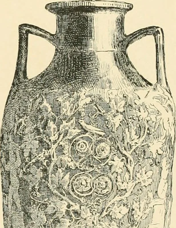 An illustration from Pompei : la ville, les moeurs, les arts, 1899, leaf 502