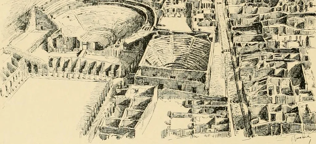 An illustration from Pompei : la ville, les moeurs, les arts, 1899, leaf 55