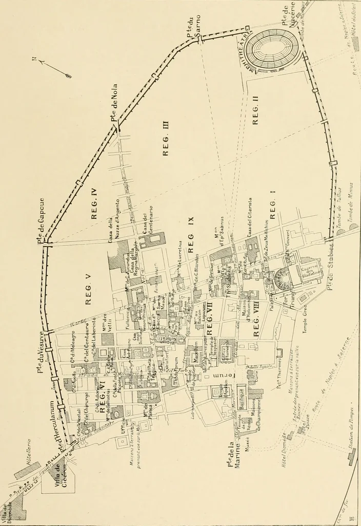 An illustration from Pompei : la ville, les moeurs, les arts, 1899, leaf 56