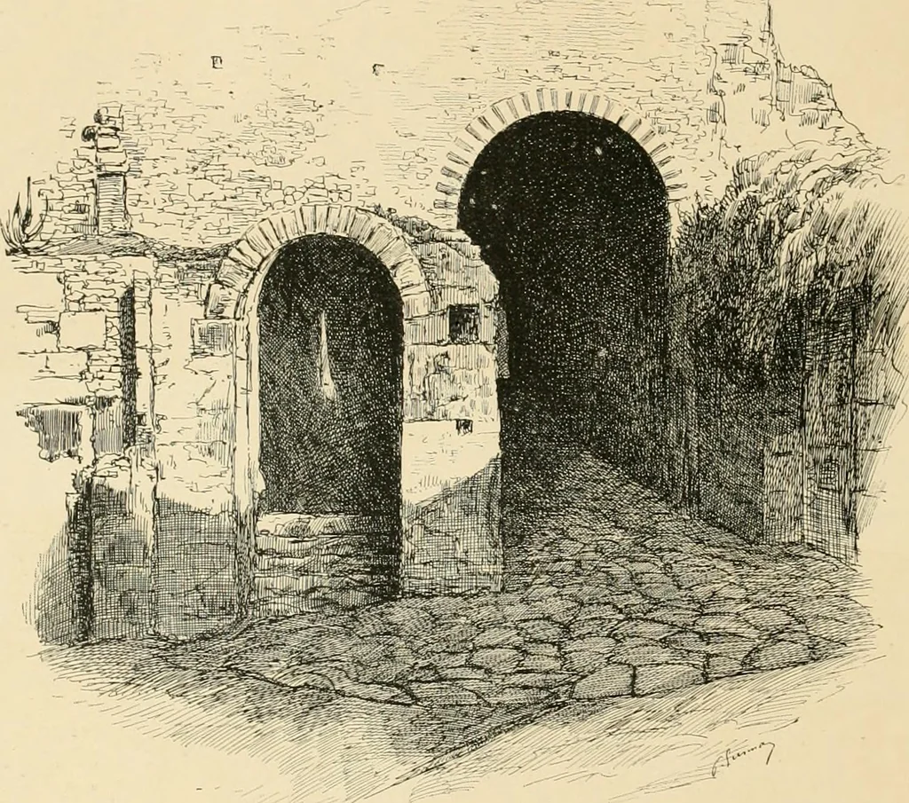 An illustration from Pompei : la ville, les moeurs, les arts, 1899, leaf 57