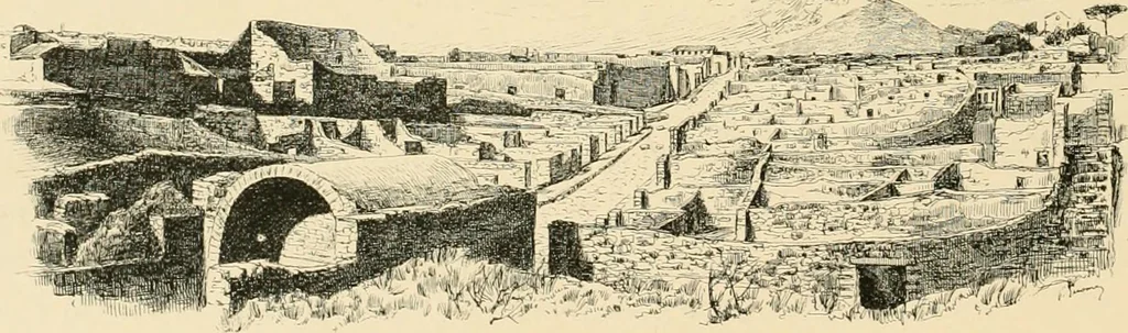 An illustration from Pompei : la ville, les moeurs, les arts, 1899, leaf 61