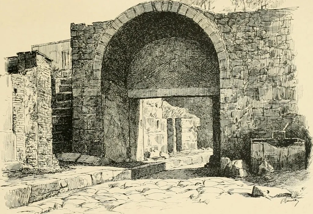 An illustration from Pompei : la ville, les moeurs, les arts, 1899, leaf 62