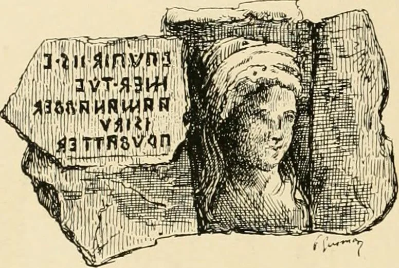An illustration from Pompei : la ville, les moeurs, les arts, 1899, leaf 67