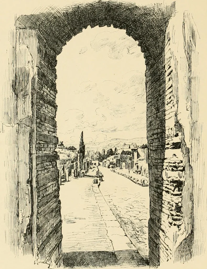 An illustration from Pompei : la ville, les moeurs, les arts, 1899, leaf 71