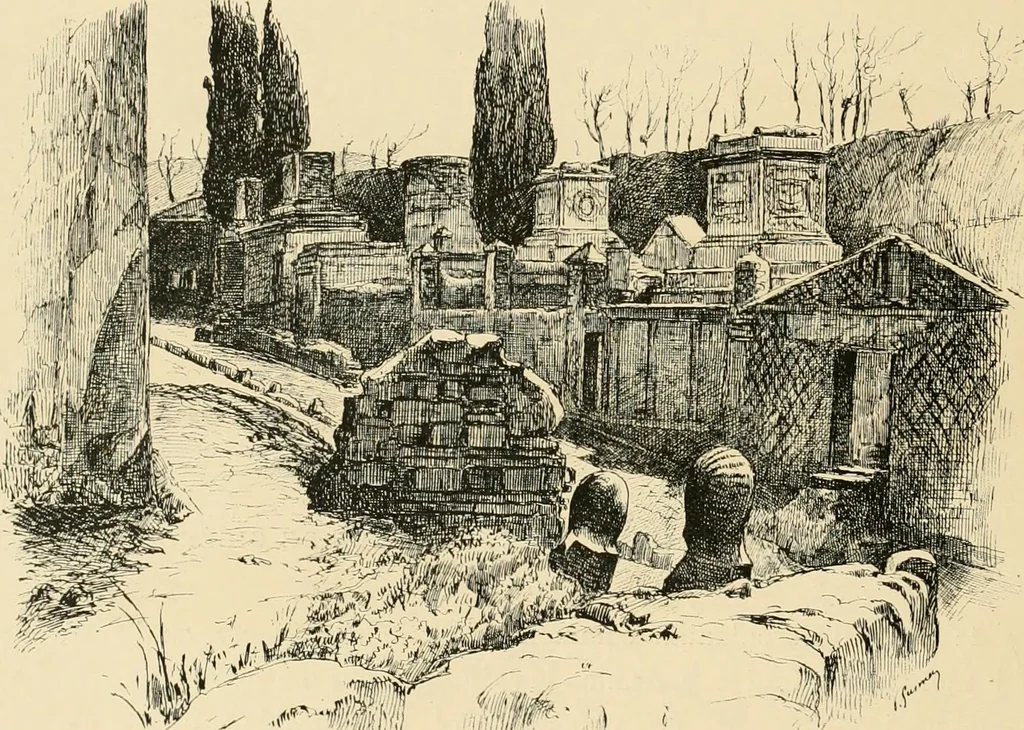 An illustration from Pompei : la ville, les moeurs, les arts, 1899, leaf 77