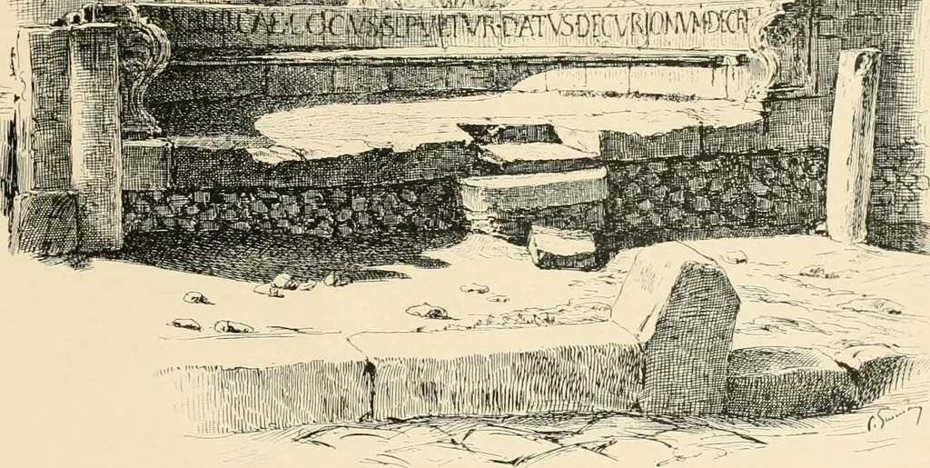 An illustration from Pompei : la ville, les moeurs, les arts, 1899, leaf 78