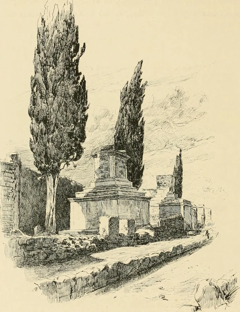 An illustration from Pompei : la ville, les moeurs, les arts, 1899, leaf 79