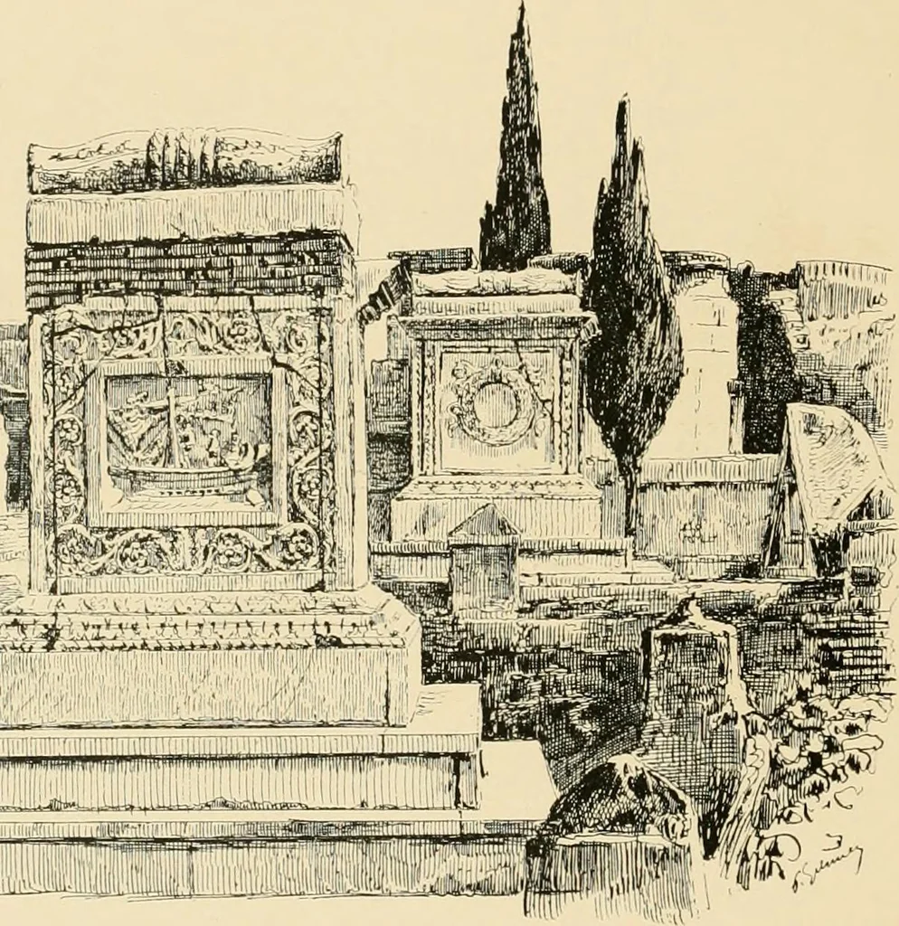 An illustration from Pompei : la ville, les moeurs, les arts, 1899, leaf 81