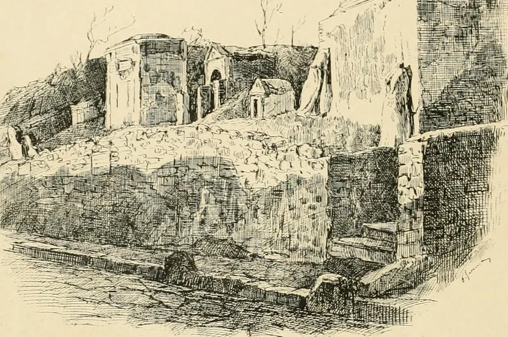 An illustration from Pompei : la ville, les moeurs, les arts, 1899, leaf 83