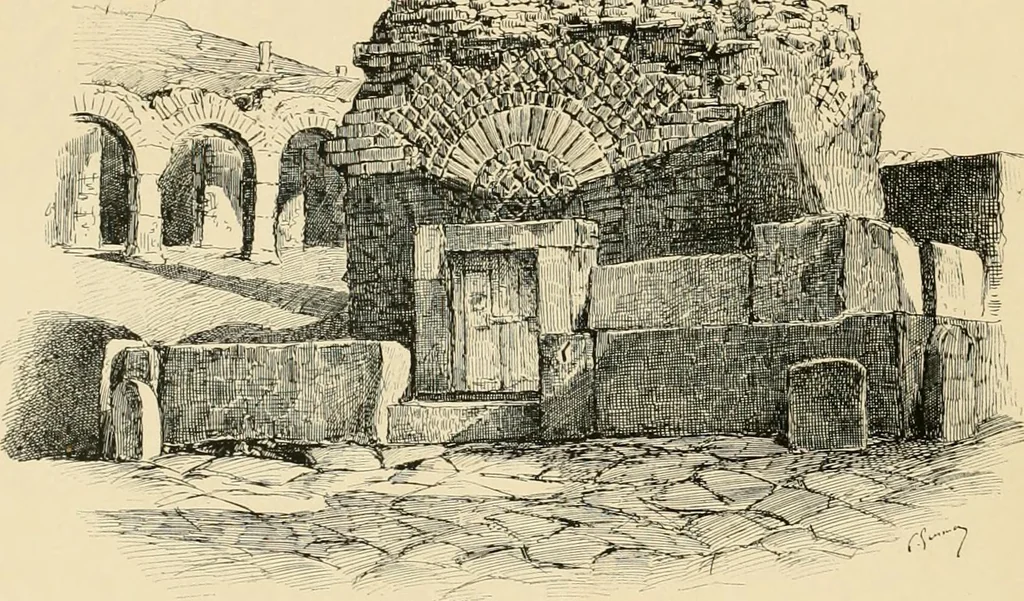 An illustration from Pompei : la ville, les moeurs, les arts, 1899, leaf 85