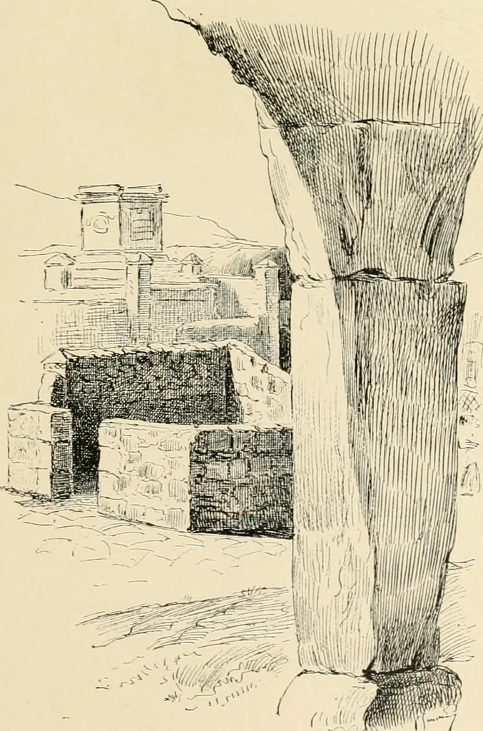 An illustration from Pompei : la ville, les moeurs, les arts, 1899, leaf 86